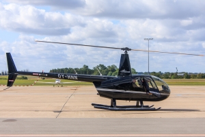 Helikoptertur søndag d. 24 august 2014