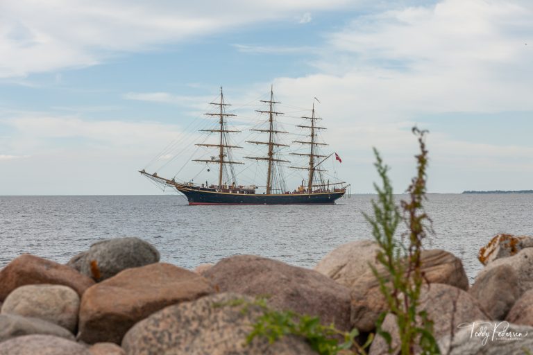 Skoleskibet Georg Stage på besøg i Havnsø